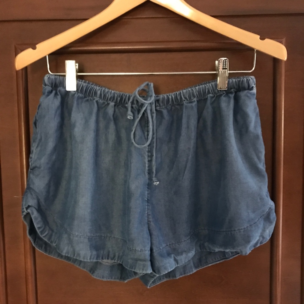 MOSSIMO supply co. Blue denim fabric shorts